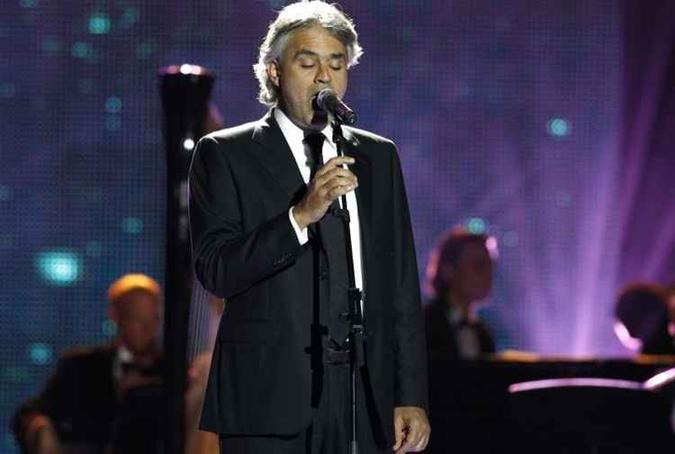 Andrea Bocelli se apresentará pela primeira vez em Brasília (foto: SEBASTIEN NOGIER) Andrea Bocelli se apresentará pela primeira vez em Brasília (foto: SEBASTIEN NOGIER)