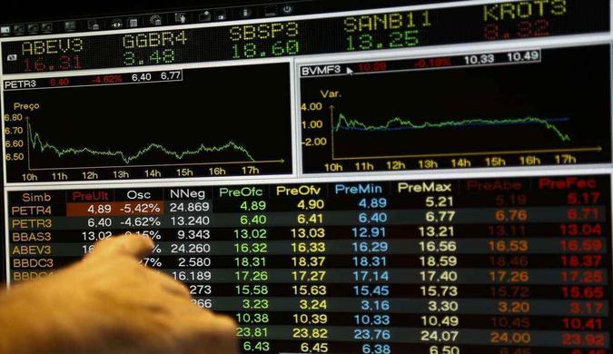 O índice subiu 1,7% e fechou em 74.319 pontos. Até então, o recorde era de 73.516 pontos, registrado em 2008(foto: Miguel Schincariol) O índice subiu 1,7% e fechou em 74.319 pontos. Até então, o recorde era de 73.516 pontos, registrado em 2008(foto: Miguel Schincariol)