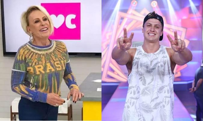 Ana Maria Braga alfinetou Lucas nas redes sociais(foto: Reprodução) Ana Maria Braga alfinetou Lucas nas redes sociais(foto: Reprodução)