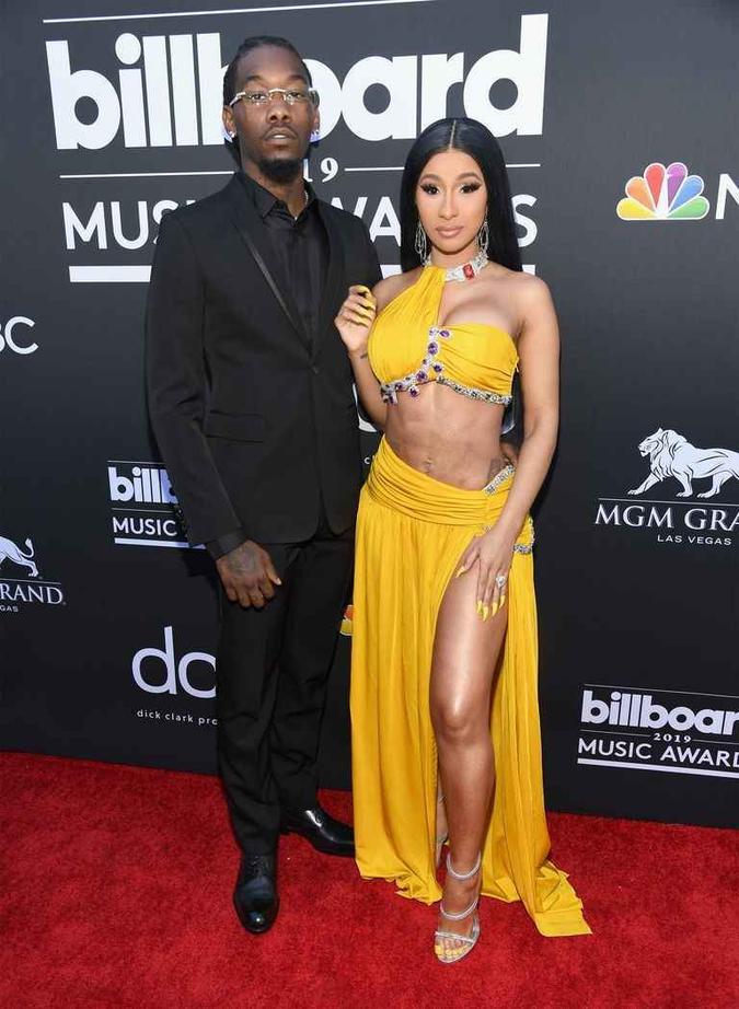 A rapper Cardie B teve 21 indicações(foto: Kevin Mazur/Getty Images/AFP ) A rapper Cardie B teve 21 indicações(foto: Kevin Mazur/Getty Images/AFP )