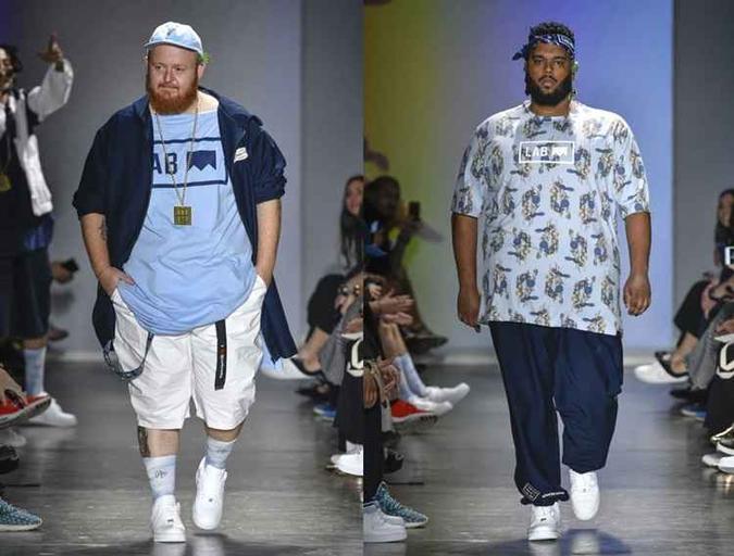 A marca LAB, reconhecida por defender a diversidade na moda brasileira, colocou modelos plus size na passarela na última edição do São Paulo Fashion Week, em agosto passado(foto: Ze Takahashi/FOTOSITE) A marca LAB, reconhecida por defender a diversidade na moda brasileira, colocou modelos plus size na passarela na última edição do São Paulo Fashion Week, em agosto passado(foto: Ze Takahashi/FOTOSITE)