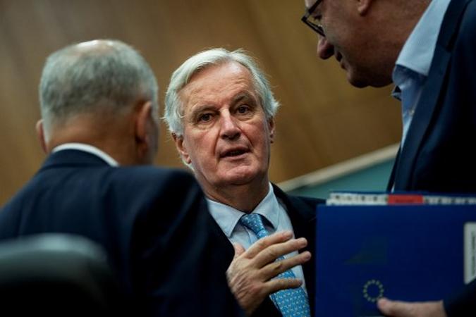Principal negociador da União Europeia para o Brexit, Michel Barnier.(foto: Kenzo Tribouillard/AFP) Principal negociador da União Europeia para o Brexit, Michel Barnier.(foto: Kenzo Tribouillard/AFP)