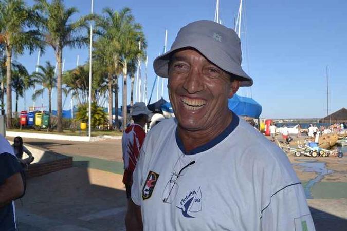 Marcos Carraca era conhecido por sua alegria e dedicação à vela (foto: Arquivo pessoal) Marcos Carraca era conhecido por sua alegria e dedicação à vela (foto: Arquivo pessoal)