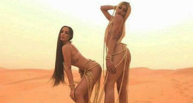 A gravação do clipe aconteceu no Deserto do Saara (foto: Instagram/Reprodução) A gravação do clipe aconteceu no Deserto do Saara (foto: Instagram/Reprodução)