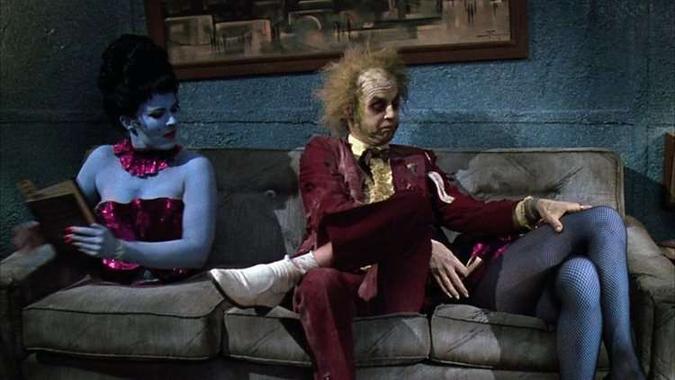 Cena do filme Beetlejuice dirigido por Tim Burton.(foto: Reprodução/Internet) Cena do filme Beetlejuice dirigido por Tim Burton.(foto: Reprodução/Internet)