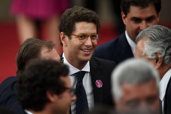 Ricardo Salles passou o dia em Brasília, trabalhando na transição(foto: Evaristo Sá/AFP) Ricardo Salles passou o dia em Brasília, trabalhando na transição(foto: Evaristo Sá/AFP)