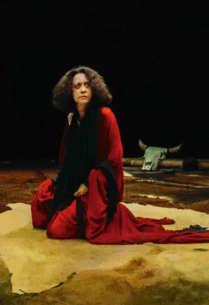 Em 'Fedra', em 1986(foto: Claudia Ferreira/Divulgacao) Em 'Fedra', em 1986(foto: Claudia Ferreira/Divulgacao)