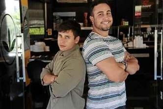 O chef Yuri é conhecido por ser bonzinho, enquanto o empresário Rodrigo tem fama de durão(foto: Ana Rayssa) O chef Yuri é conhecido por ser bonzinho, enquanto o empresário Rodrigo tem fama de durão(foto: Ana Rayssa)