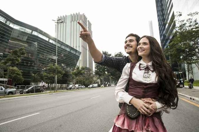 Segunda semana de 'O tempo não para' promete mais emoções(foto: Globo/João Miguel Júnior) Segunda semana de 'O tempo não para' promete mais emoções(foto: Globo/João Miguel Júnior)