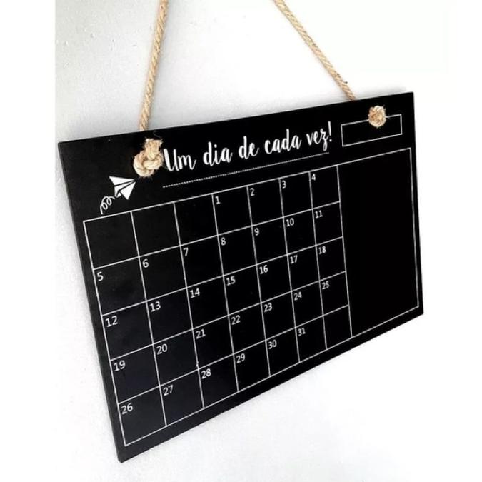 Lousa Quadro de Anotações e Calendário, da Shoptime R$ 27, 90(foto: Shoptime/Divulgação) Lousa Quadro de Anotações e Calendário, da Shoptime R$ 27, 90(foto: Shoptime/Divulgação)