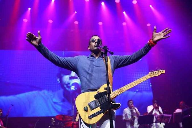 Contando gravações de estúdio e ao vivo, Jorge Ben Jor tem 35 álbuns (foto: Leonardo Aversa/Divulgação) Contando gravações de estúdio e ao vivo, Jorge Ben Jor tem 35 álbuns (foto: Leonardo Aversa/Divulgação)