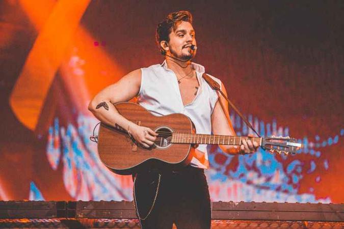 Luan Santana anunciou que fará uma live no fim do mês(foto: Jon Ricciardo Costa/Divulgação) Luan Santana anunciou que fará uma live no fim do mês(foto: Jon Ricciardo Costa/Divulgação)