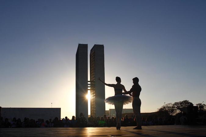 O programa tem o objetivo de levar diferentes atrações de forma gratuita para os Centros de Atendimento ao Turista da cidade(foto: Ana Rayssa/CB/D.A Press) O programa tem o objetivo de levar diferentes atrações de forma gratuita para os Centros de Atendimento ao Turista da cidade(foto: Ana Rayssa/CB/D.A Press)