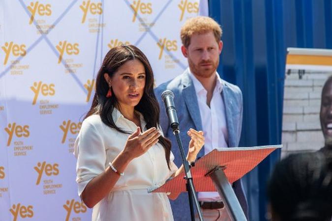 Príncipe Harry e a duquesa de Sussex, Meghan Markle.(foto: Michele Spatari/AFP) Príncipe Harry e a duquesa de Sussex, Meghan Markle.(foto: Michele Spatari/AFP)