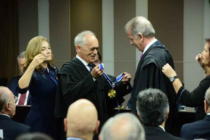 Na posse como presidente do TCU, José Múcio Monteiro reforça a função da Corte de guardiã do dinheiro público(foto: TCU/Divulgação) Na posse como presidente do TCU, José Múcio Monteiro reforça a função da Corte de guardiã do dinheiro público(foto: TCU/Divulgação)