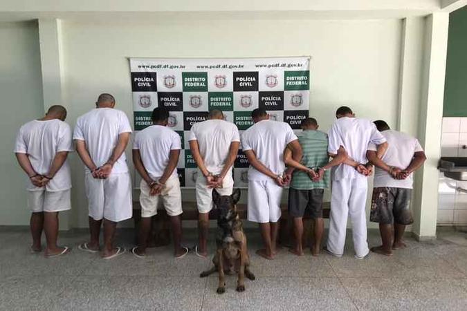 Os policiais encontraram os suspeitos em São Sebastião e Ceilândia(foto: PCDF/Divulgação) Os policiais encontraram os suspeitos em São Sebastião e Ceilândia(foto: PCDF/Divulgação)