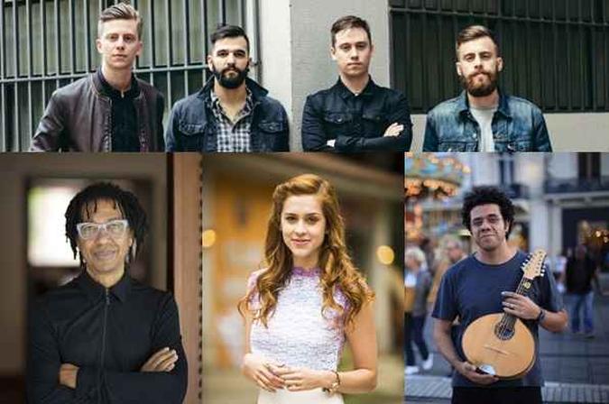 Alguns indicados brasileiros: Banda Scalene, Djavan, Sophia Abrahão e Hamilton de Holanda(foto: BrenoGaltier/Divulgação, Leo Aversa/ Divulgação, João Miguel Júnior/Globo e João Miguel Júnior/Globo ) Alguns indicados brasileiros: Banda Scalene, Djavan, Sophia Abrahão e Hamilton de Holanda(foto: BrenoGaltier/Divulgação, Leo Aversa/ Divulgação, João Miguel Júnior/Globo e João Miguel Júnior/Globo )