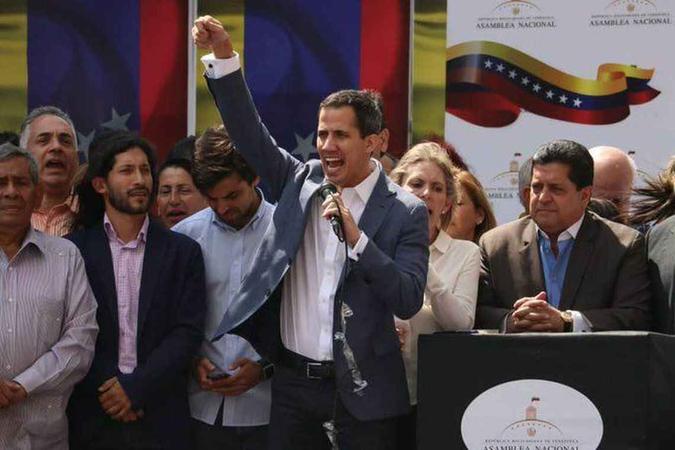 (foto: Juan Guaidó/Redes Sociais/Direitos Reservados) (foto: Juan Guaidó/Redes Sociais/Direitos Reservados)