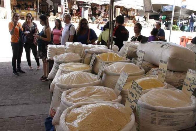 No Ver a Peso, é possível encontrar diversos tipos de produtos, de alimentos a artesanato(foto: Ana Lee/Divulgação) No Ver a Peso, é possível encontrar diversos tipos de produtos, de alimentos a artesanato(foto: Ana Lee/Divulgação)