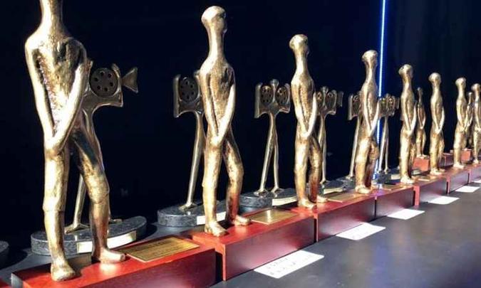 Os filmes das mostras competitivas disputam pelo Troféu Candango(foto: Matheus Dantas/CB/D.A Press) Os filmes das mostras competitivas disputam pelo Troféu Candango(foto: Matheus Dantas/CB/D.A Press)