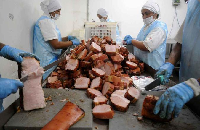 O Brasil é o maior exportador de frango e o quarto de suínos no mundo(foto: Janine Moraes/CB/D.A Press) O Brasil é o maior exportador de frango e o quarto de suínos no mundo(foto: Janine Moraes/CB/D.A Press)