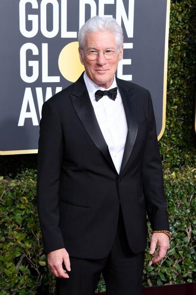 Richard Gere comparece ao evento(foto: Jon Kapaloff/ Divulgação) Richard Gere comparece ao evento(foto: Jon Kapaloff/ Divulgação)