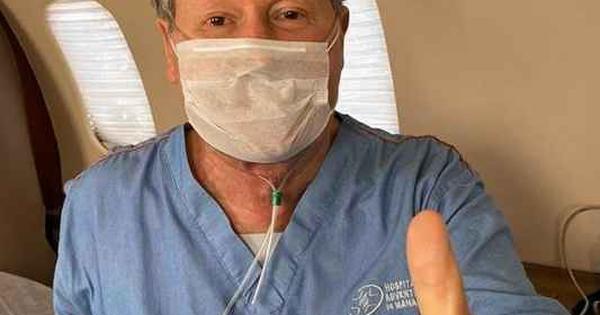 Prefeito que chorou devido &agrave; pandemia &eacute; transferido com covid-19 para SP