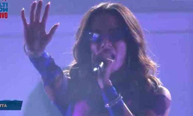 Anitta no Rock In Rio(foto: Reprodução/Twitter) Anitta no Rock In Rio(foto: Reprodução/Twitter)