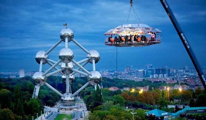 (foto: Dinner in the Sky/Reprodução) (foto: Dinner in the Sky/Reprodução)