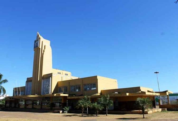 (foto: O edificio da antiga Estação Ferroviária está próximo a 10 construções no estilo art déco) (foto: O edificio da antiga Estação Ferroviária está próximo a 10 construções no estilo art déco)
