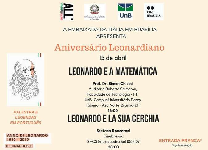 Flyer de divulgação dos eventos(foto: Embaixada da Italia/Divulgação) Flyer de divulgação dos eventos(foto: Embaixada da Italia/Divulgação)