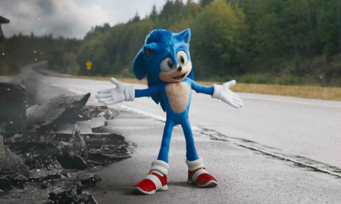 'Sonic - O filme' levou 700 mil espectadores às salas de cinema brasileiras(foto: Paramount Pictures e Sega of America/Divulgação) 'Sonic - O filme' levou 700 mil espectadores às salas de cinema brasileiras(foto: Paramount Pictures e Sega of America/Divulgação)