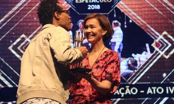 Julia Lemmertz foi uma das homenageadas da noite(foto: Joel Rodrigues/Divulgação) Julia Lemmertz foi uma das homenageadas da noite(foto: Joel Rodrigues/Divulgação)
