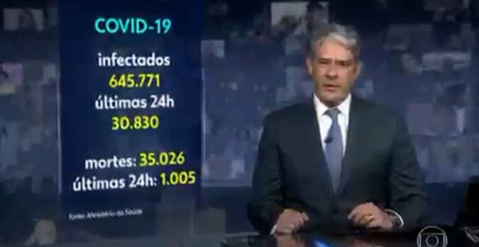 (foto: Reprodução/Twitter/Globo) (foto: Reprodução/Twitter/Globo)