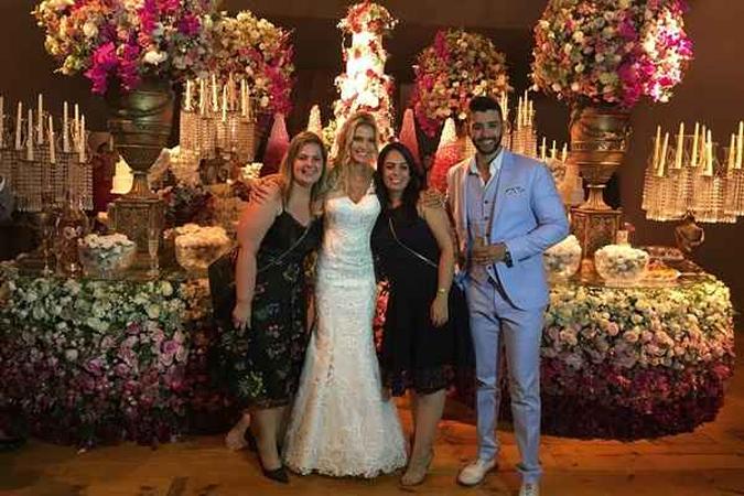 'O bolo principal da festa foi de creme de damasco', revela Cecília(foto: Arquivo pessoal) 'O bolo principal da festa foi de creme de damasco', revela Cecília(foto: Arquivo pessoal)