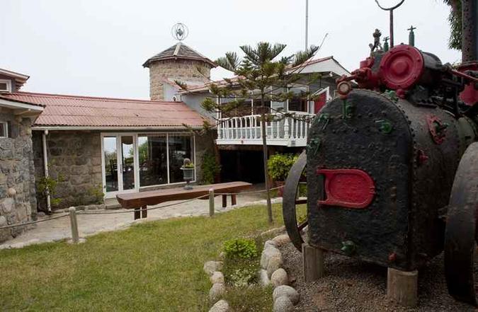 A casa onde viveu Pablo Neruda é um dos pontos mais visitados em Valparaíso(foto: Claudio Santana/AFP) A casa onde viveu Pablo Neruda é um dos pontos mais visitados em Valparaíso(foto: Claudio Santana/AFP)