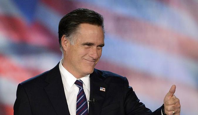 Romney não poupou crítica a Obama por sua condução do conflito orçamentário(foto: TIMOTHY A. CLARY) Romney não poupou crítica a Obama por sua condução do conflito orçamentário(foto: TIMOTHY A. CLARY)