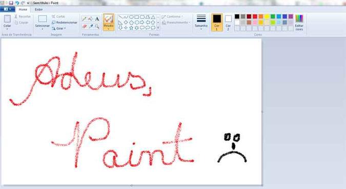 O paint foi lançado originalmente como Paintbrush e é um dos softwares que acompanham o Windows há 32 anos(foto: Reprodução) O paint foi lançado originalmente como Paintbrush e é um dos softwares que acompanham o Windows há 32 anos(foto: Reprodução)