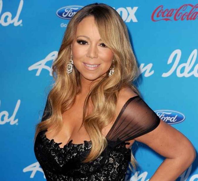 Mariah Carey enquanto participava do programa em 2012(foto: KEVIN WINTER/AFP) Mariah Carey enquanto participava do programa em 2012(foto: KEVIN WINTER/AFP)