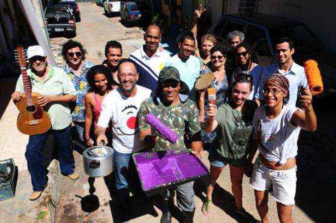 A presença do teatro transformou o Mercado Sul em uma referência da cultura: ritmo de mutirão, com encontros, debates e outras atrações(foto: Bruno Peres/CB/D.A Press) A presença do teatro transformou o Mercado Sul em uma referência da cultura: ritmo de mutirão, com encontros, debates e outras atrações(foto: Bruno Peres/CB/D.A Press)