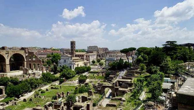 A nobreza viveu no Monte Palatino, em Roma, há mais de 2 mil anos(foto: Andrea Zanazzo/Flickr) A nobreza viveu no Monte Palatino, em Roma, há mais de 2 mil anos(foto: Andrea Zanazzo/Flickr)
