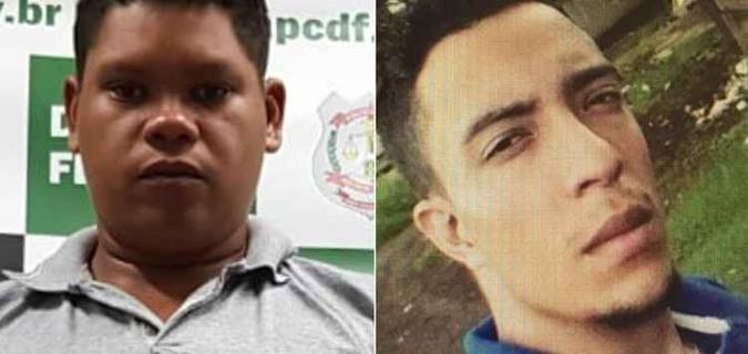 A Polícia Civil pede ajuda para encontrar os dois suspeitos de ajudarem o acusado em um dos crimes de tentativa de homicídio, Nathan (à esquerda) e Goiano(foto: PCDF/Divulgação) A Polícia Civil pede ajuda para encontrar os dois suspeitos de ajudarem o acusado em um dos crimes de tentativa de homicídio, Nathan (à esquerda) e Goiano(foto: PCDF/Divulgação)