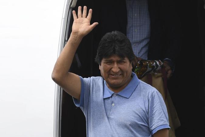 Evo Morales renunciou e está asilado no México(foto: PEDRO PARDO/AFP) Evo Morales renunciou e está asilado no México(foto: PEDRO PARDO/AFP)