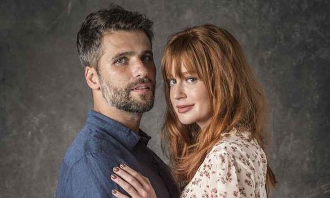 Nesta semana Luz (Marina Ruy Barbosa) e Gabriel (Bruno Gagliasso) terão a primeira noite de amor(foto: Divulgação/João Cotta) Nesta semana Luz (Marina Ruy Barbosa) e Gabriel (Bruno Gagliasso) terão a primeira noite de amor(foto: Divulgação/João Cotta)