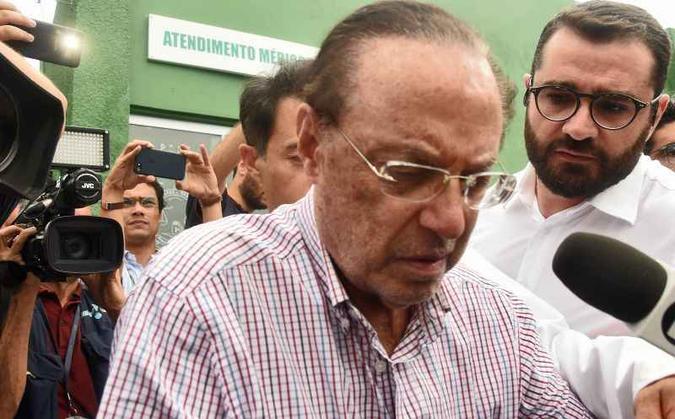 Maluf cumpre pena na Papuda: 7 anos e 9 meses de prisão(foto: Ed Alves/CB/D.A Press - 22/12/17) Maluf cumpre pena na Papuda: 7 anos e 9 meses de prisão(foto: Ed Alves/CB/D.A Press - 22/12/17)