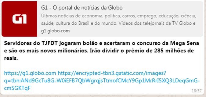 (foto: Reprodução// WhatsApp) (foto: Reprodução// WhatsApp)