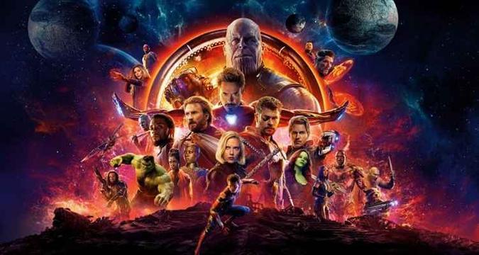 'Vingadores: Guerra infinita' é a quarta maior bilheteria da história do cinema(foto: Divulgação/Marvel) 'Vingadores: Guerra infinita' é a quarta maior bilheteria da história do cinema(foto: Divulgação/Marvel)