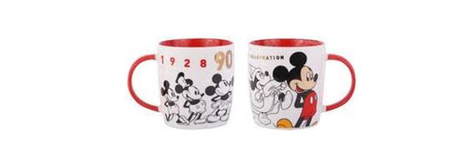 Canecas 90 anos do Mickey, da Camicado (R$ 39,99) Camicado/Divulgação Canecas 90 anos do Mickey, da Camicado (R$ 39,99) Camicado/Divulgação