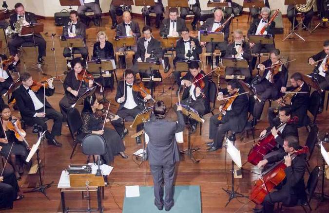 A Orquestra Sinfônica do Teatro Nacional Claudio Santoro se apresenta no Centro de Convenções Ulysses Guimarães(foto: Junior Aragão/Divulgação-4/3/15) A Orquestra Sinfônica do Teatro Nacional Claudio Santoro se apresenta no Centro de Convenções Ulysses Guimarães(foto: Junior Aragão/Divulgação-4/3/15)