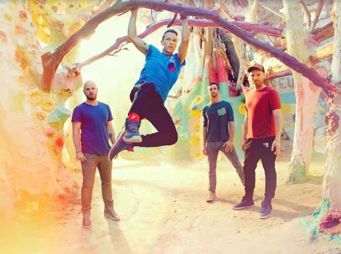 A última vez que a banda britânica se apresentou no Brasil foi em 2016, divulgando o álbum 'A head full of dreams'(foto: Divulgação/Internet) A última vez que a banda britânica se apresentou no Brasil foi em 2016, divulgando o álbum 'A head full of dreams'(foto: Divulgação/Internet)